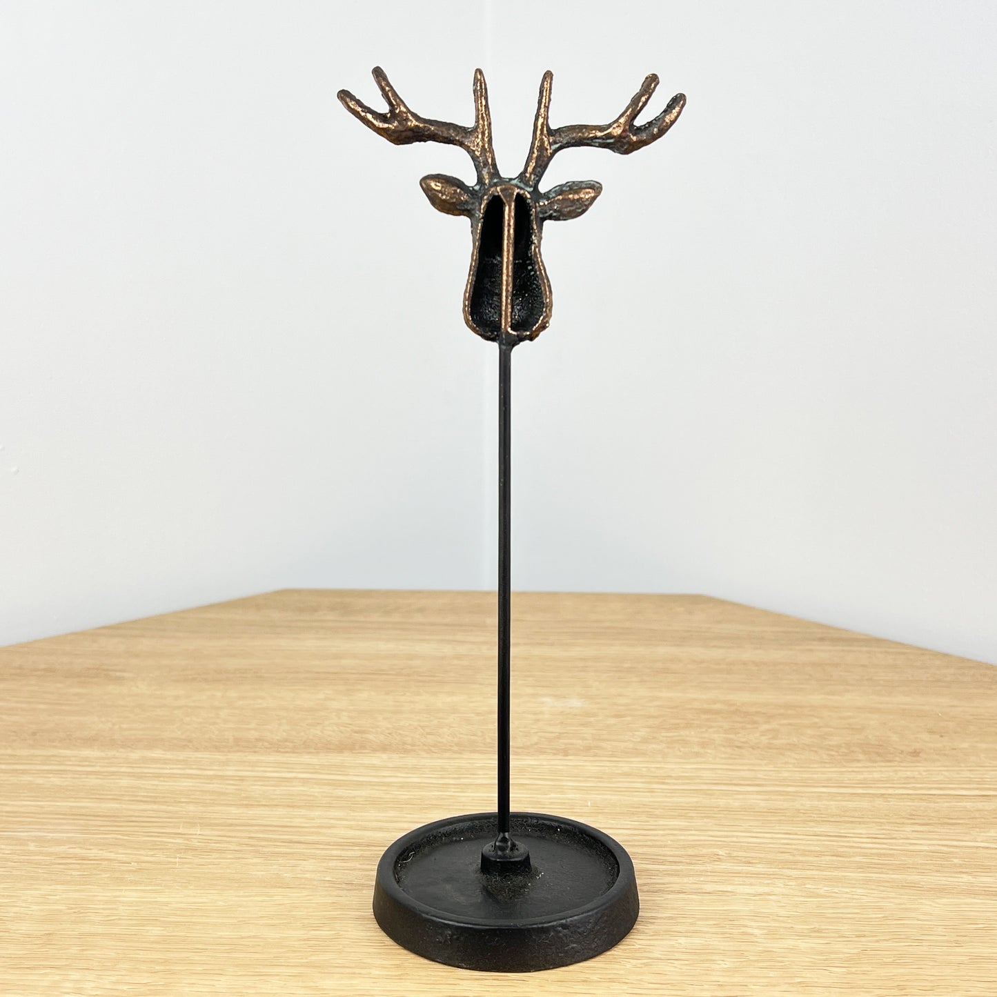 Metal Stag Head Jewellery Stand Hanger