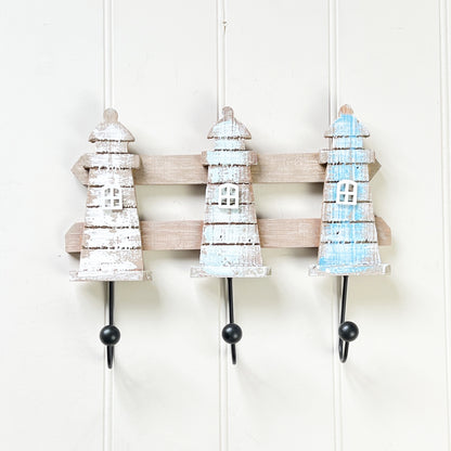 Nautical Lighthouse Storage Hooks