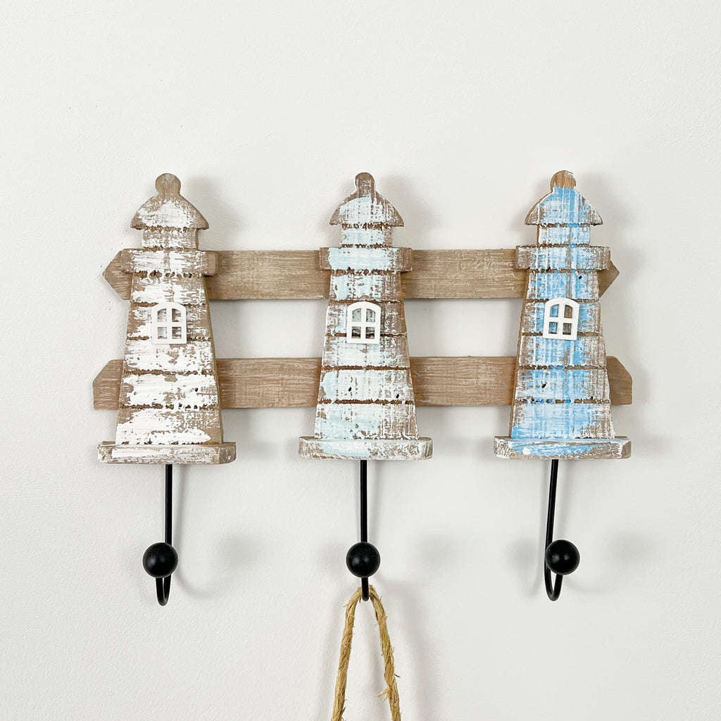 Nautical Lighthouse Storage Hooks