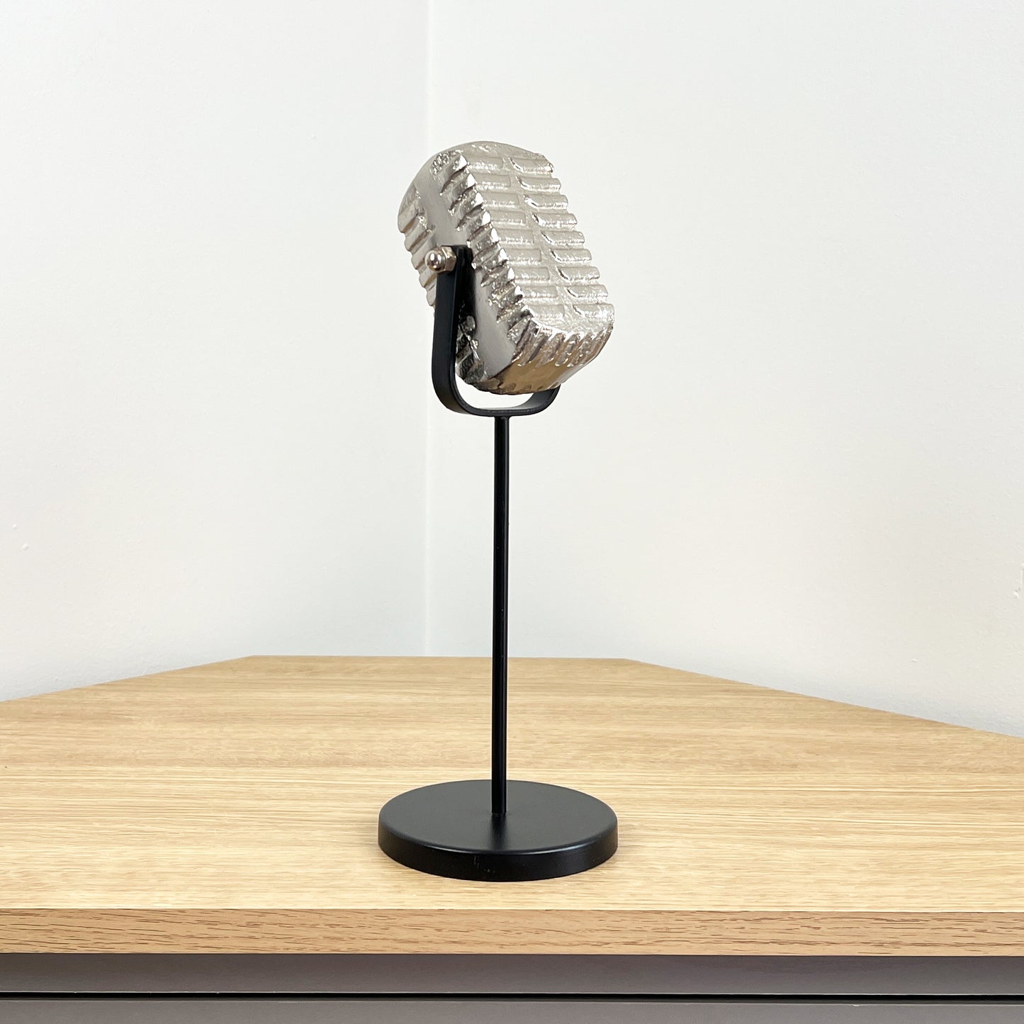 Metal Microphone Ornament