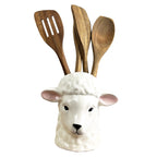 Sheep Kitchen Utensil Storage Pot – Ceramic