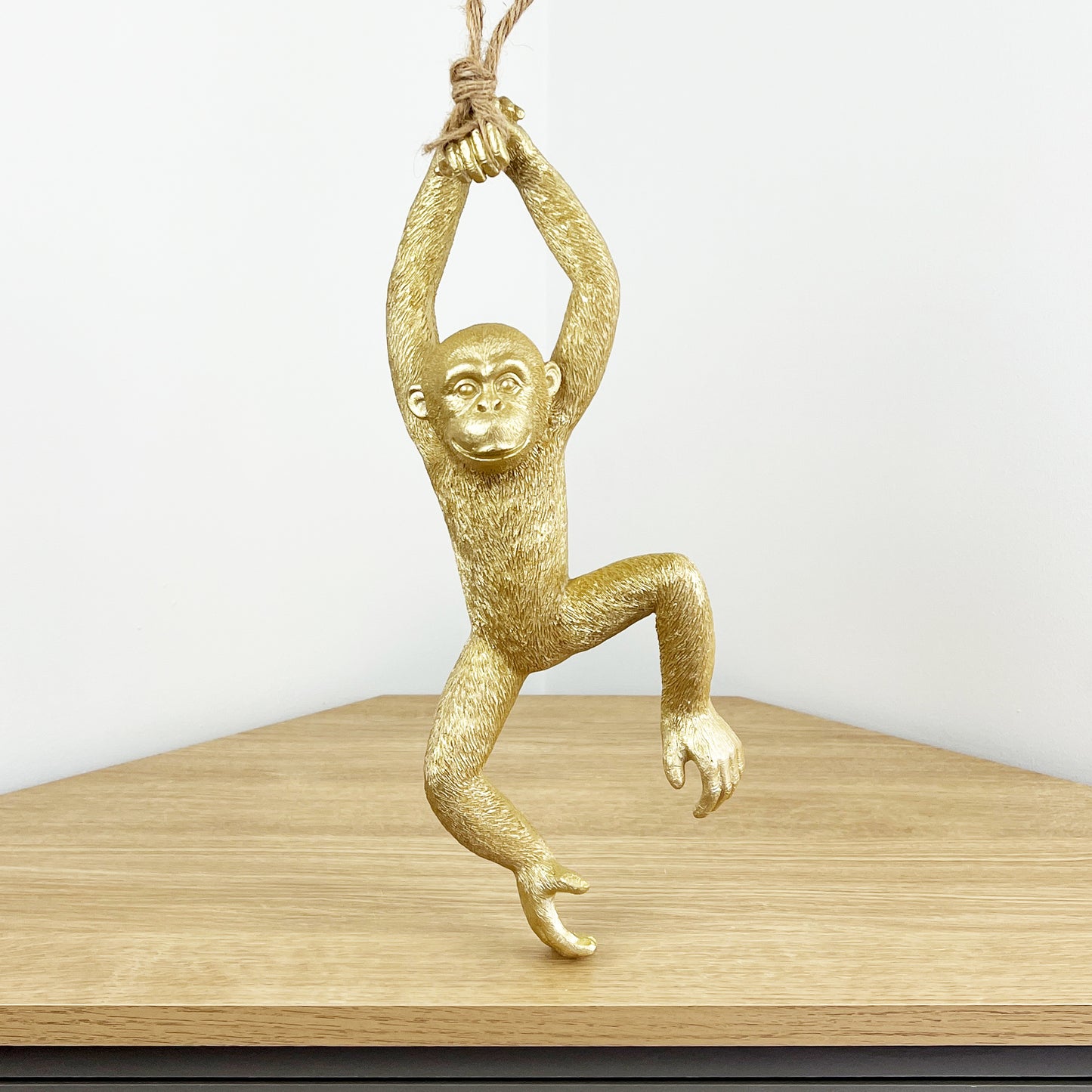 Gold Hanging Monkey - Design #1