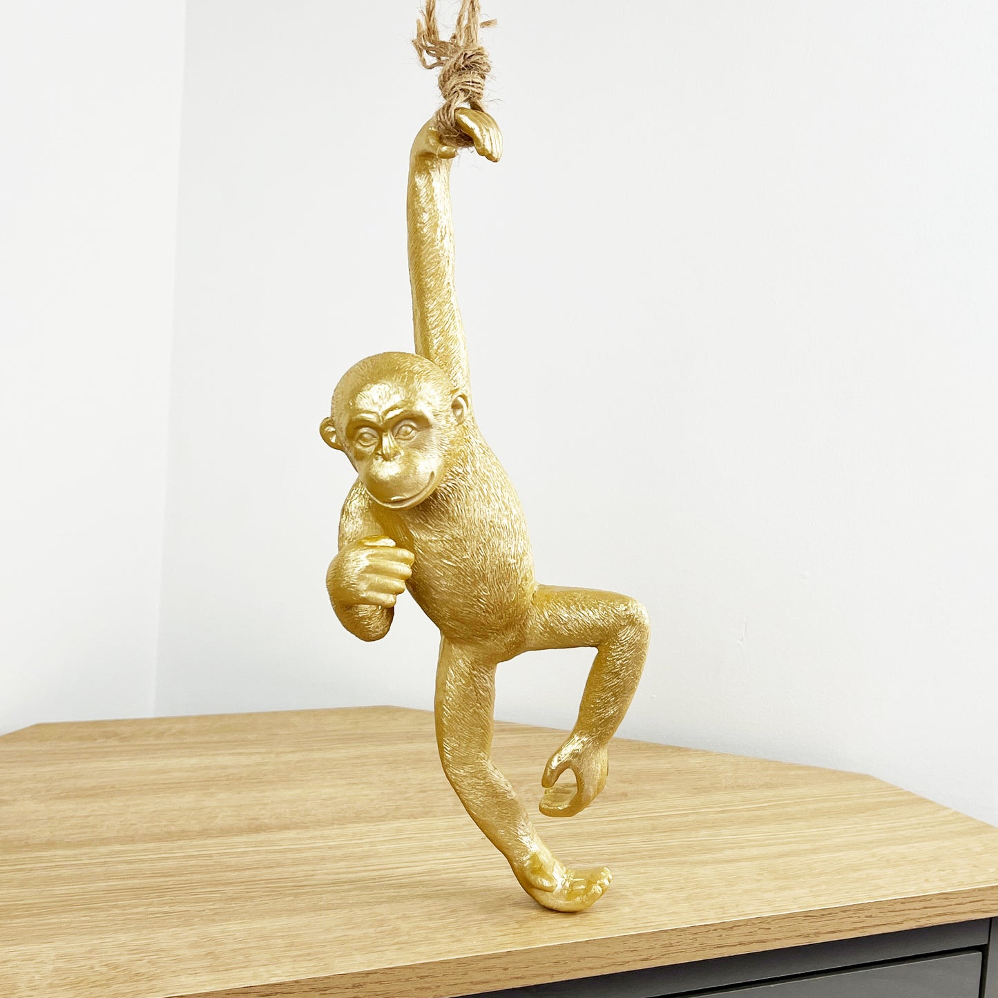 Gold Hanging Monkey - Design #2