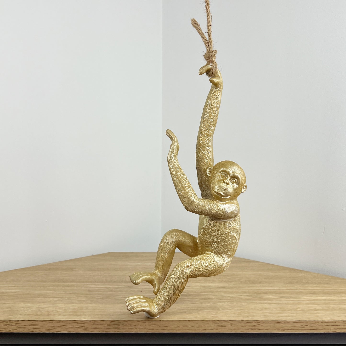 Gold Hanging Monkey - Design #3