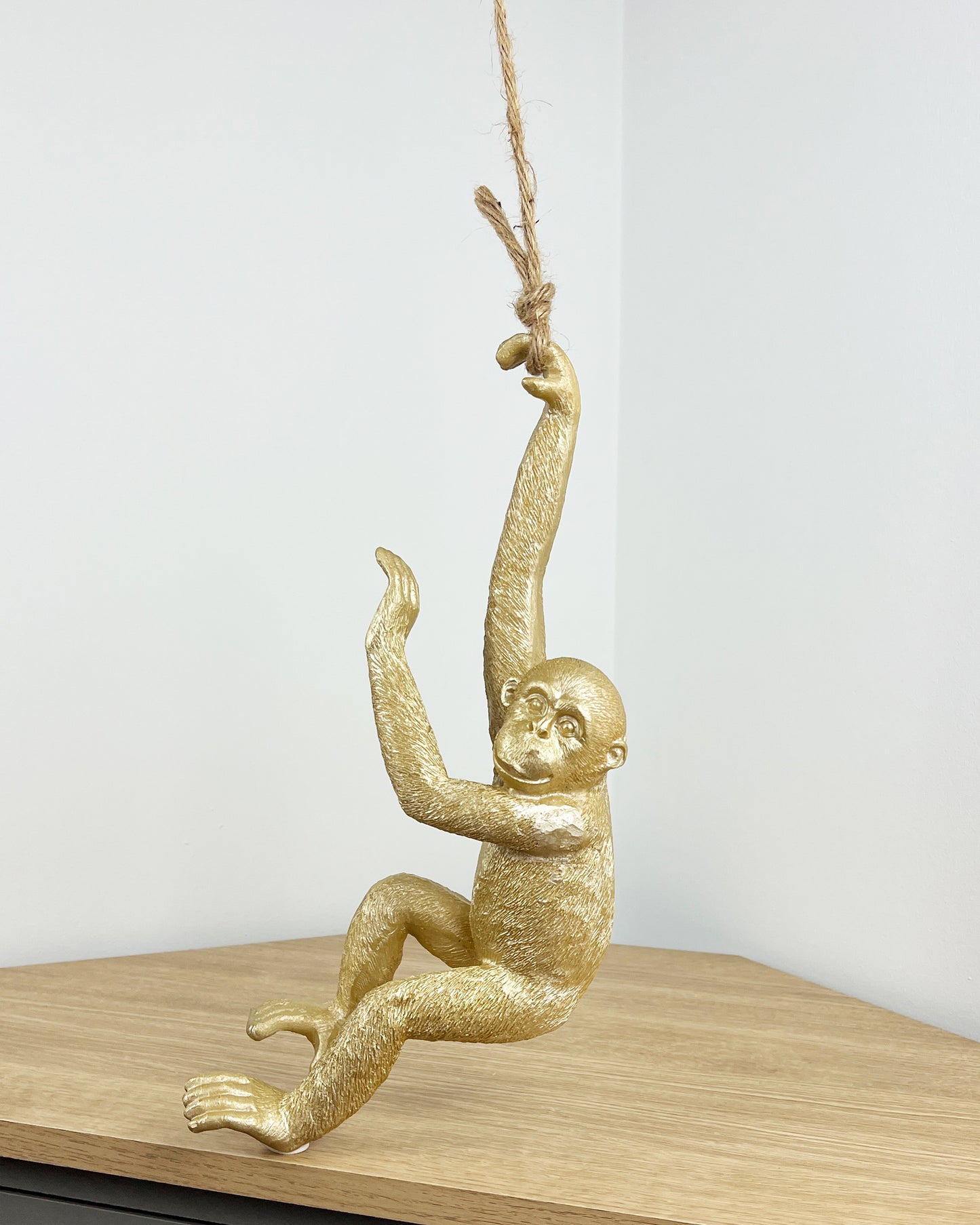 Gold Hanging Monkey - Design #3