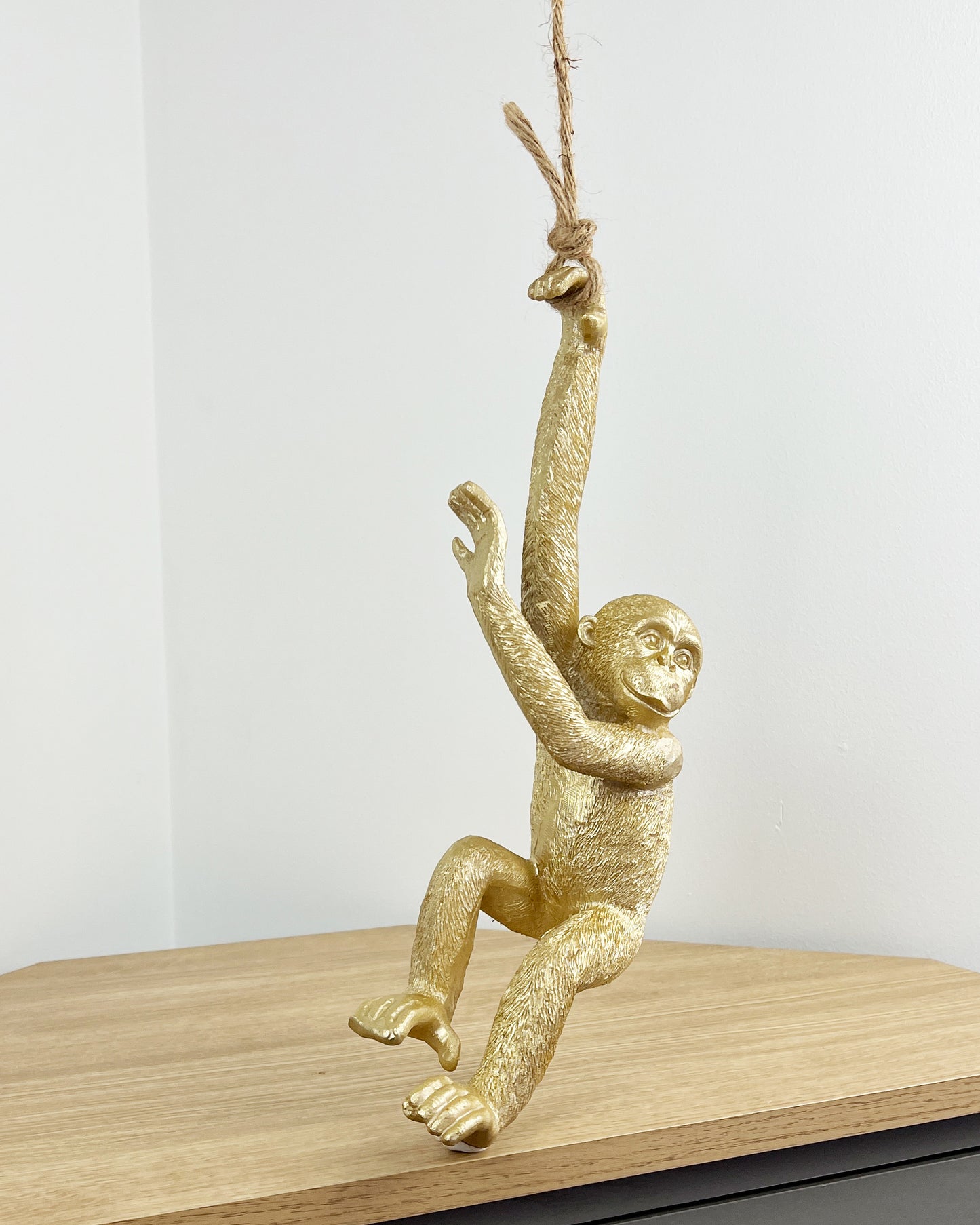 Gold Hanging Monkey - Design #3