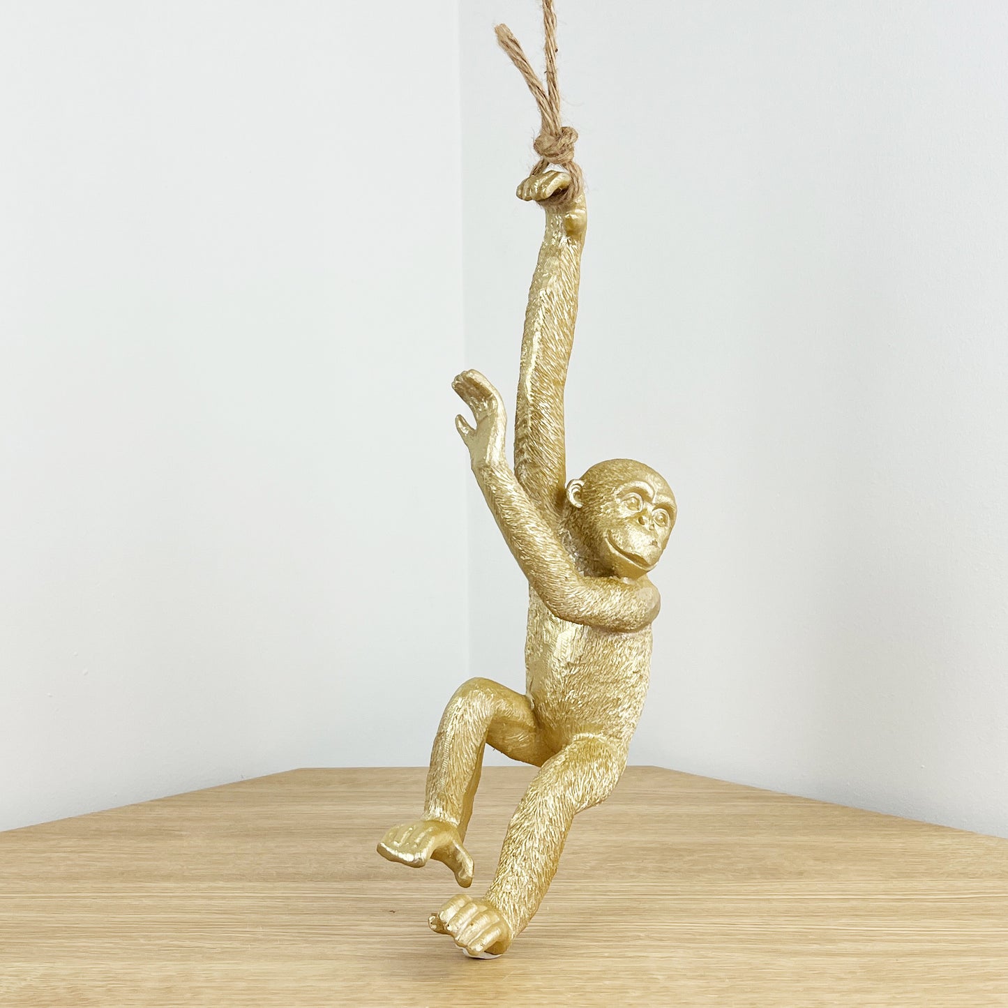 Gold Hanging Monkey - Design #3