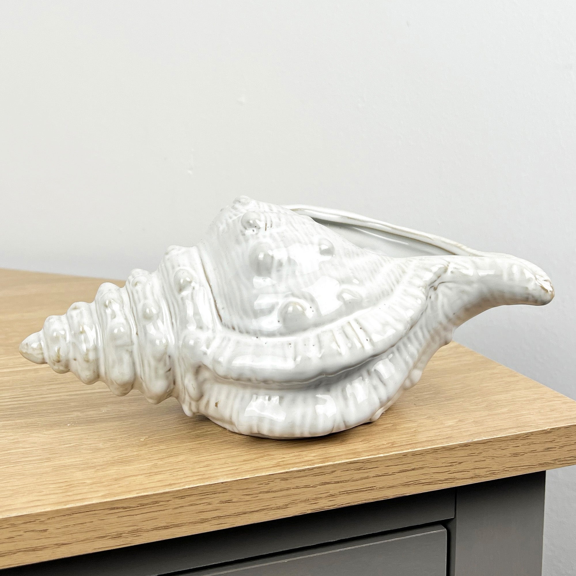 22cm Conch Shell Ornament - Ceramic