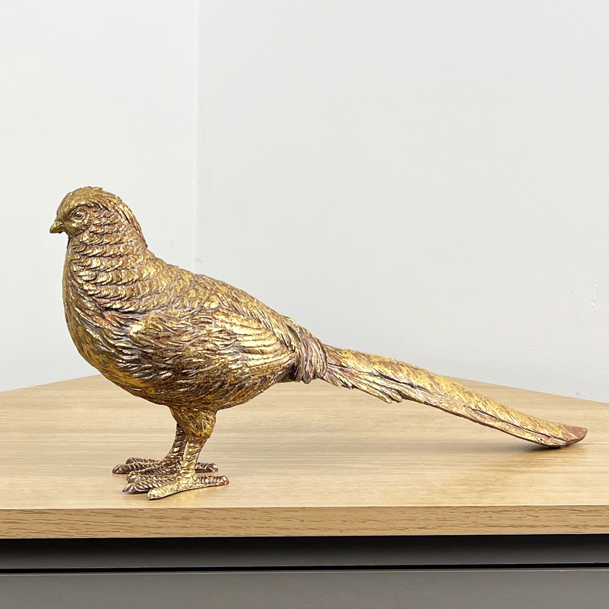 40.5cm Large Golden Pheasant Ornament - Resin