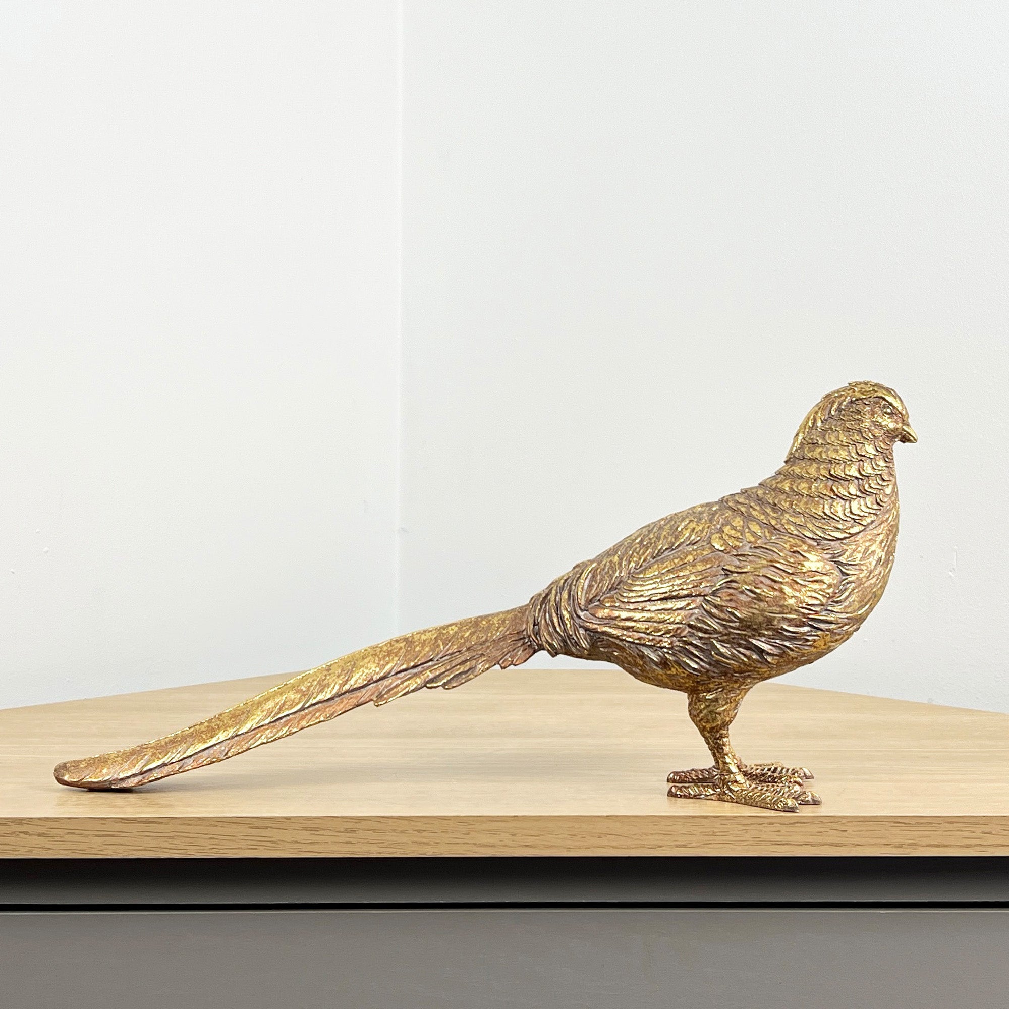 40.5cm Large Golden Pheasant Ornament - Resin