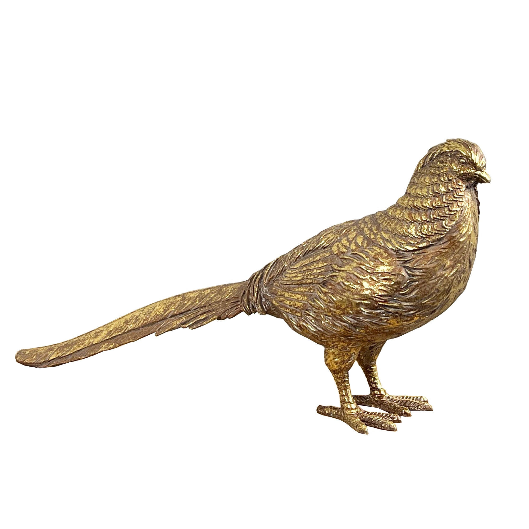 40.5cm Large Golden Pheasant Ornament - Resin