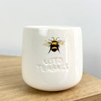 Bumble Bee Used Teabags Storage Pot - Ceramic