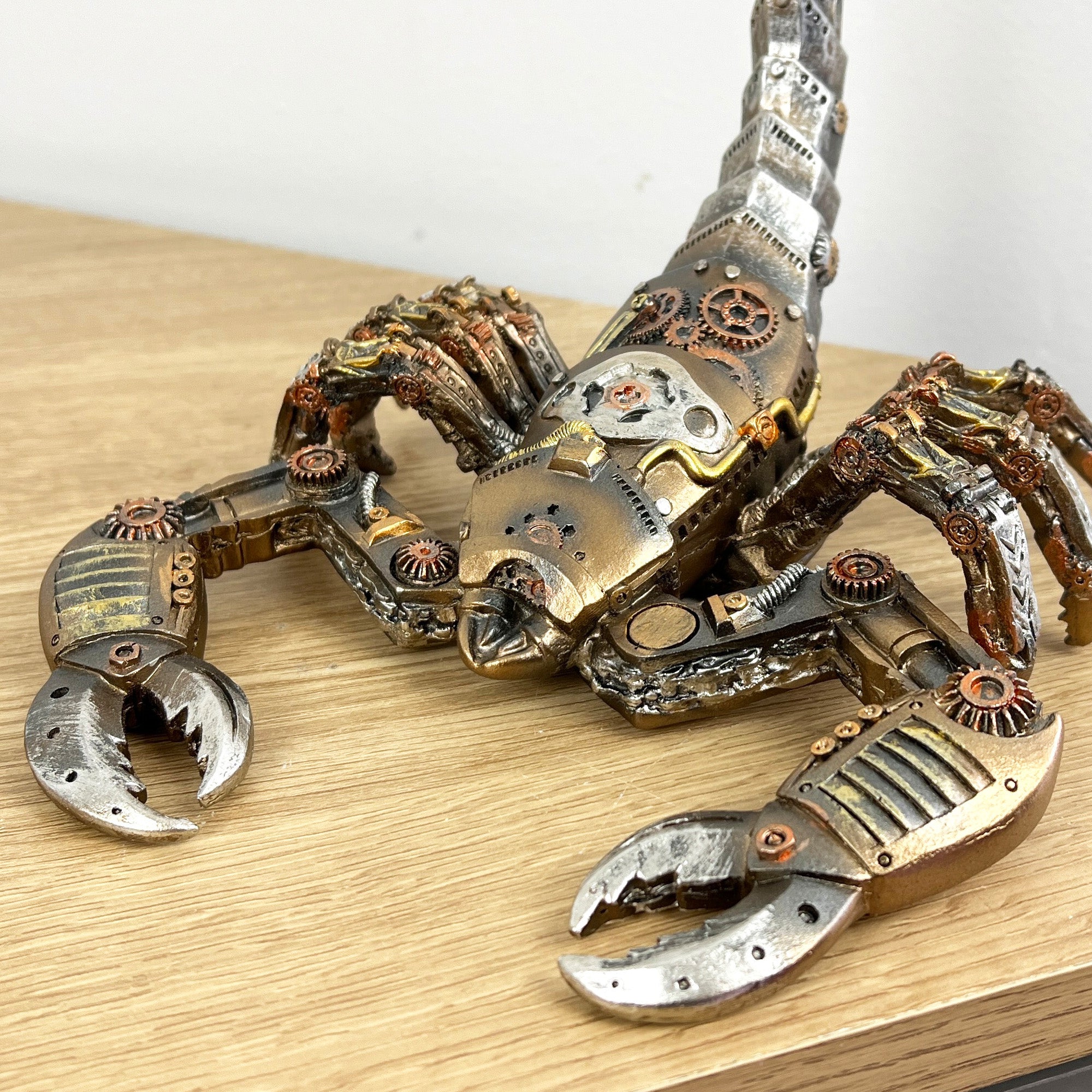 17cm Steampunk Scorpion Ornament - Resin