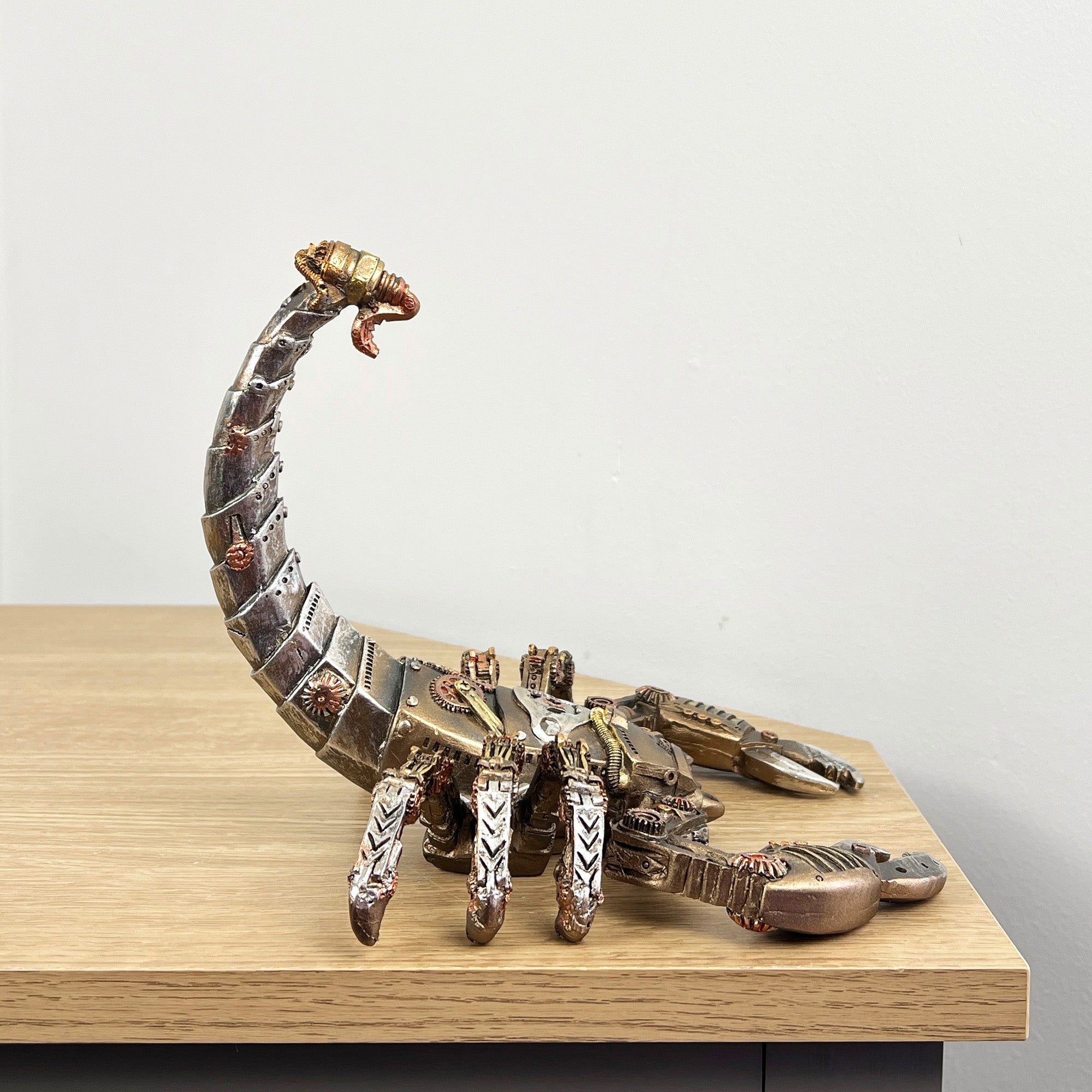 17cm Steampunk Scorpion Ornament - Resin