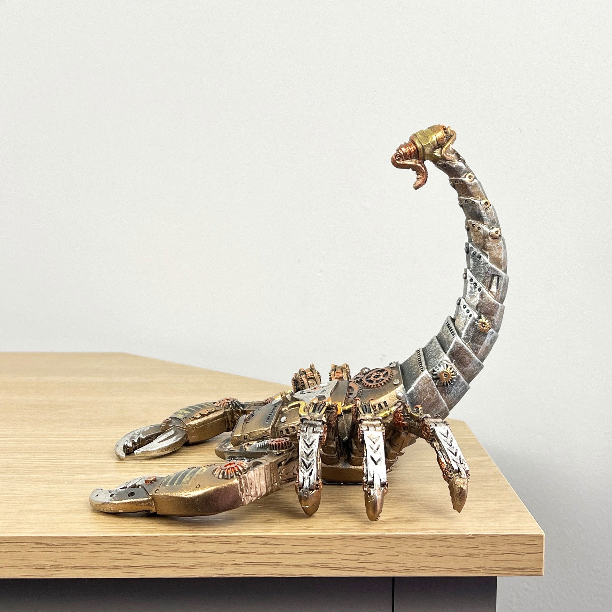 17cm Steampunk Scorpion Ornament - Resin