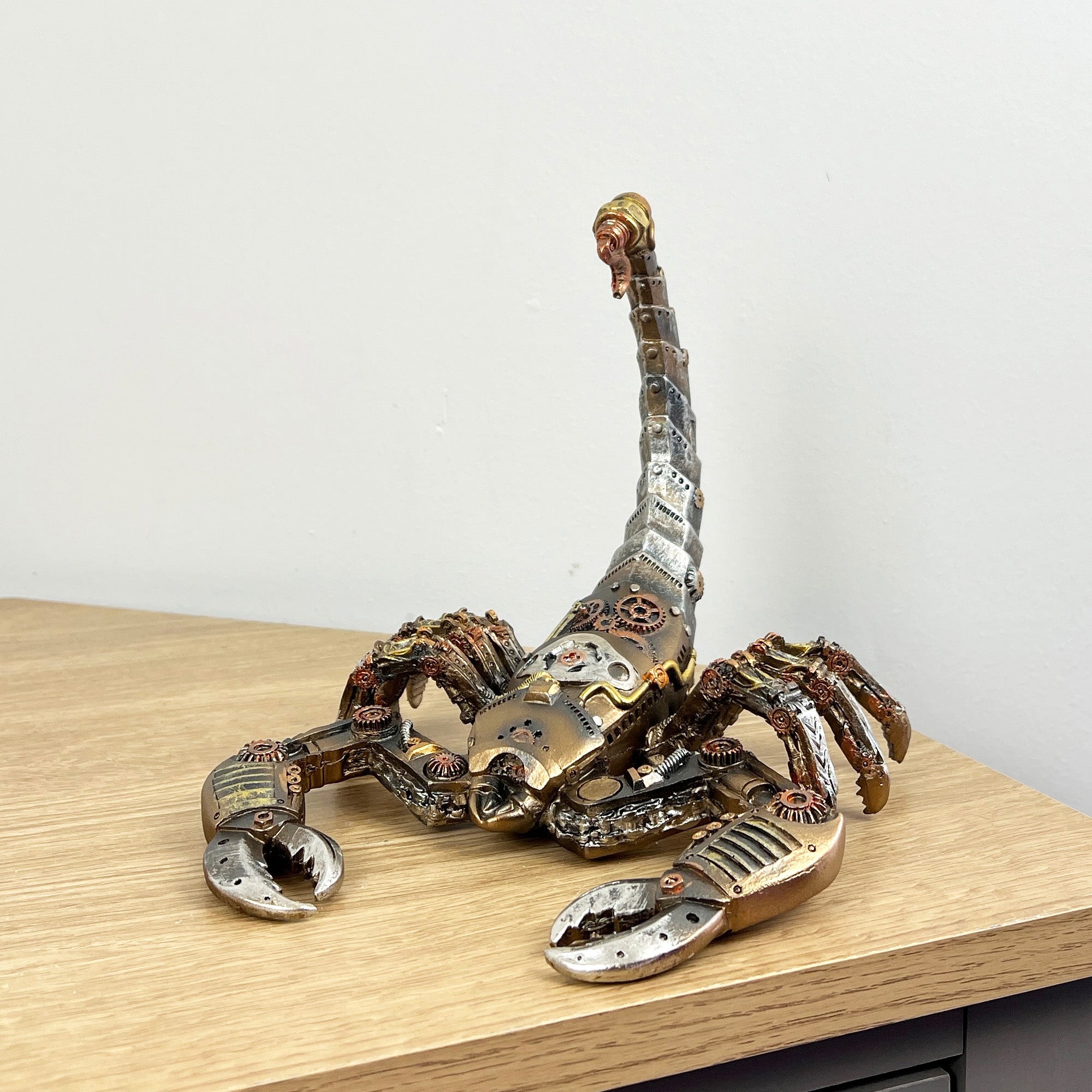 17cm Steampunk Scorpion Ornament - Resin