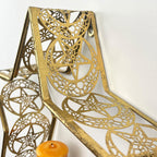 29cm Wall Mounted Gold Star Candle Holder – Metal