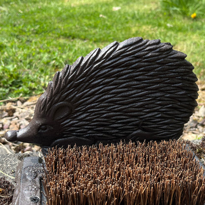 Hedgehog Boot Scraper – Cast Iron