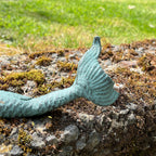 23.5cm Mermaid Garden Ornament – Cast Iron