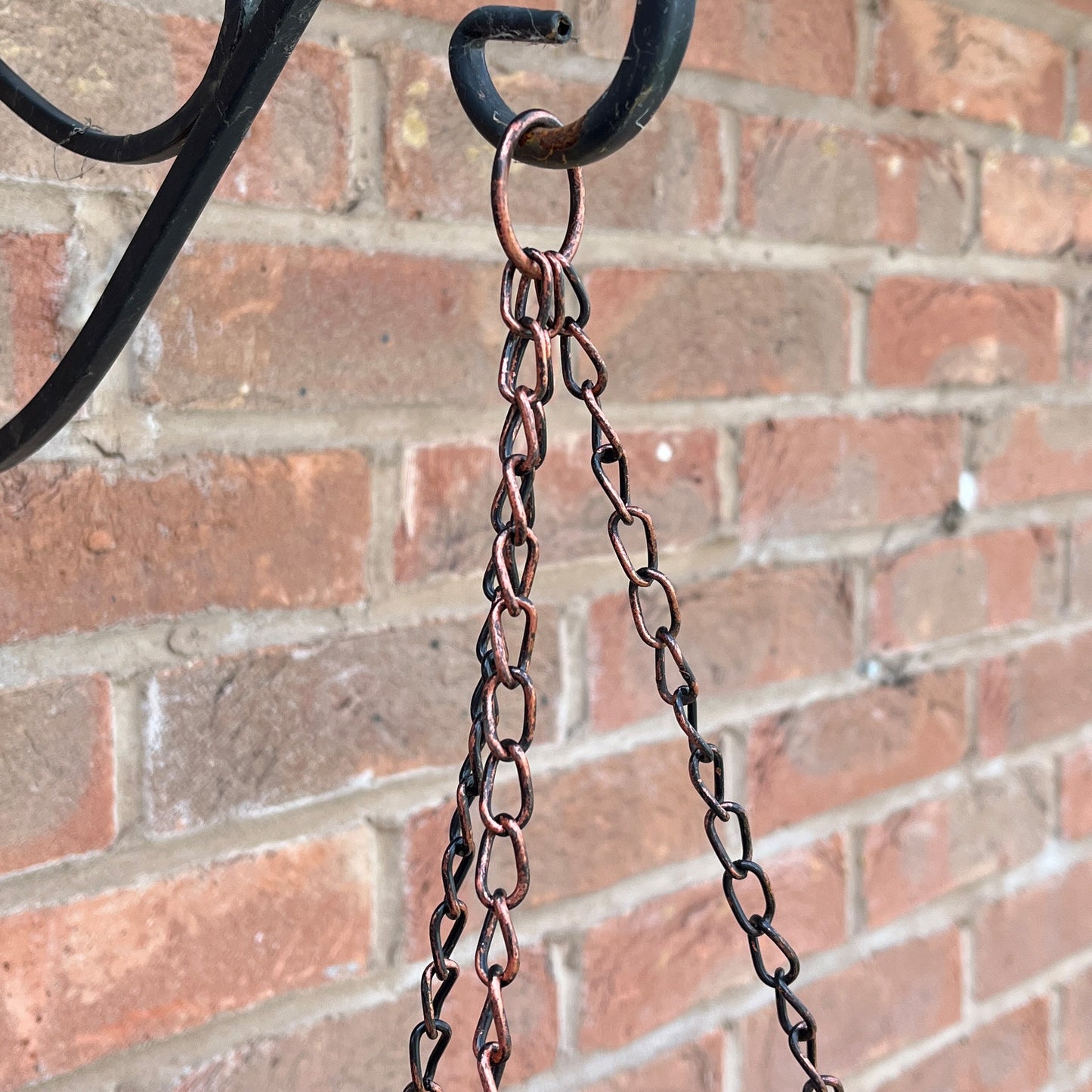 Bird on Leaf Hanging Bird Feeder - Metal