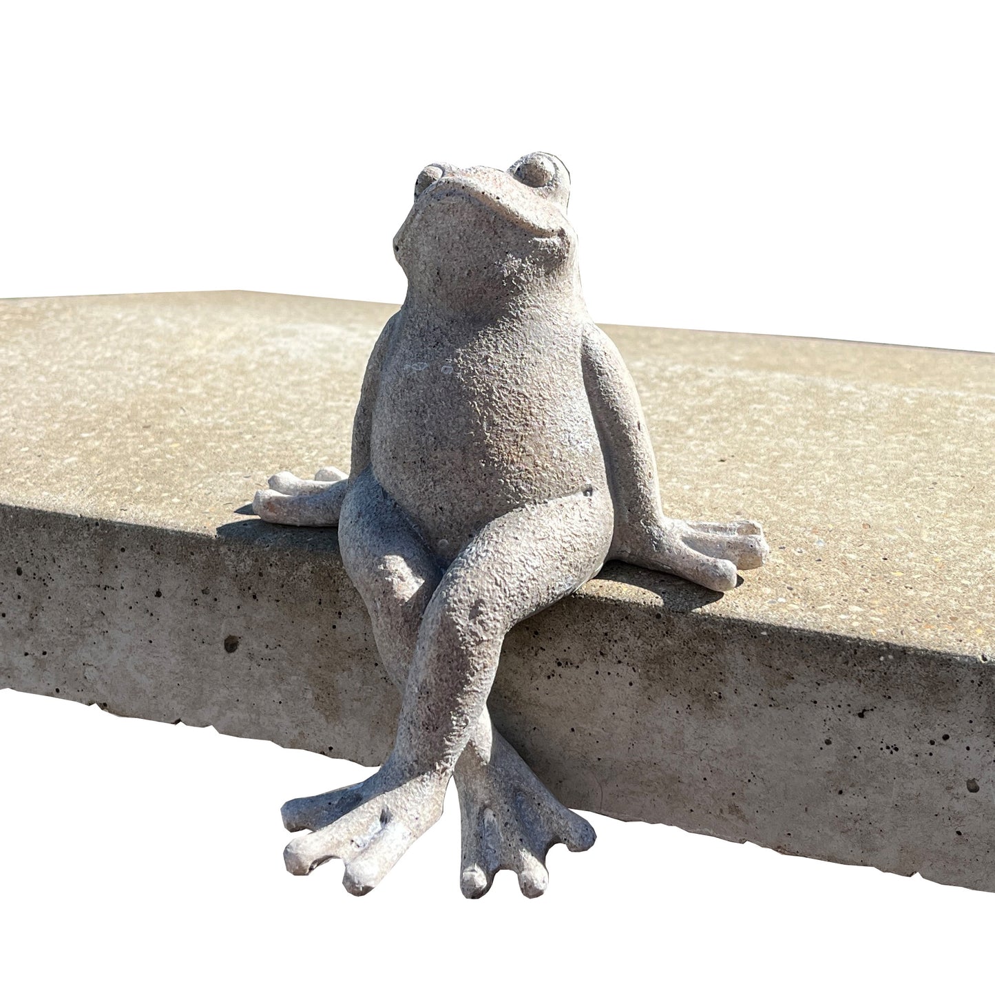 Frog Garden Wall Ornament - Resin