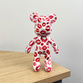 17.5cm Small 'Lips' Bear Ornament / Sculpture - Resin