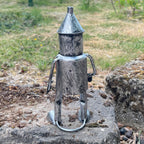 Small Tin Man Garden Ornament - Metal