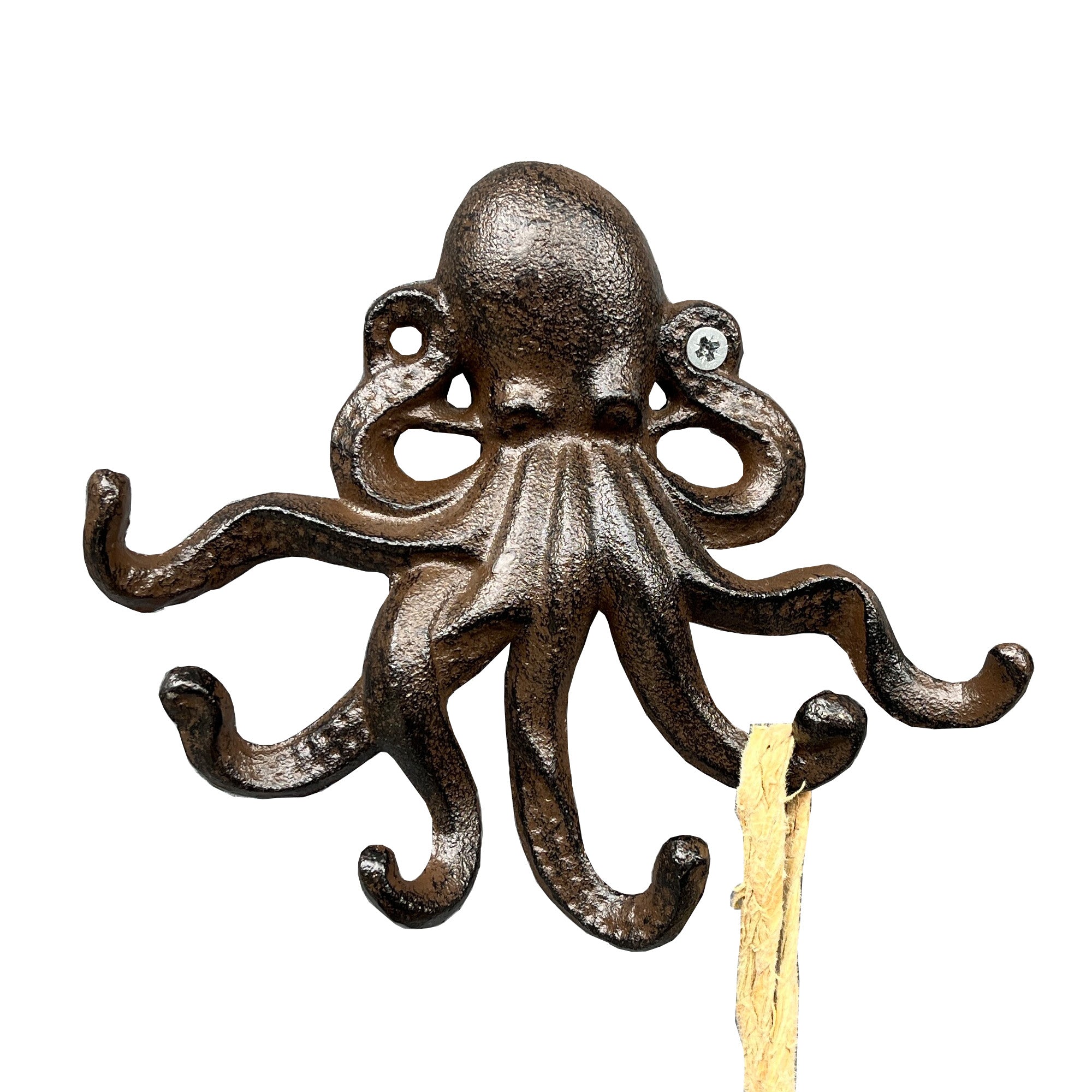 Octopus Wall Hook / Key Rack - Cast Iron