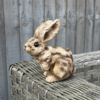 16cm Small Bunny Rabbit Garden Ornament - Resin