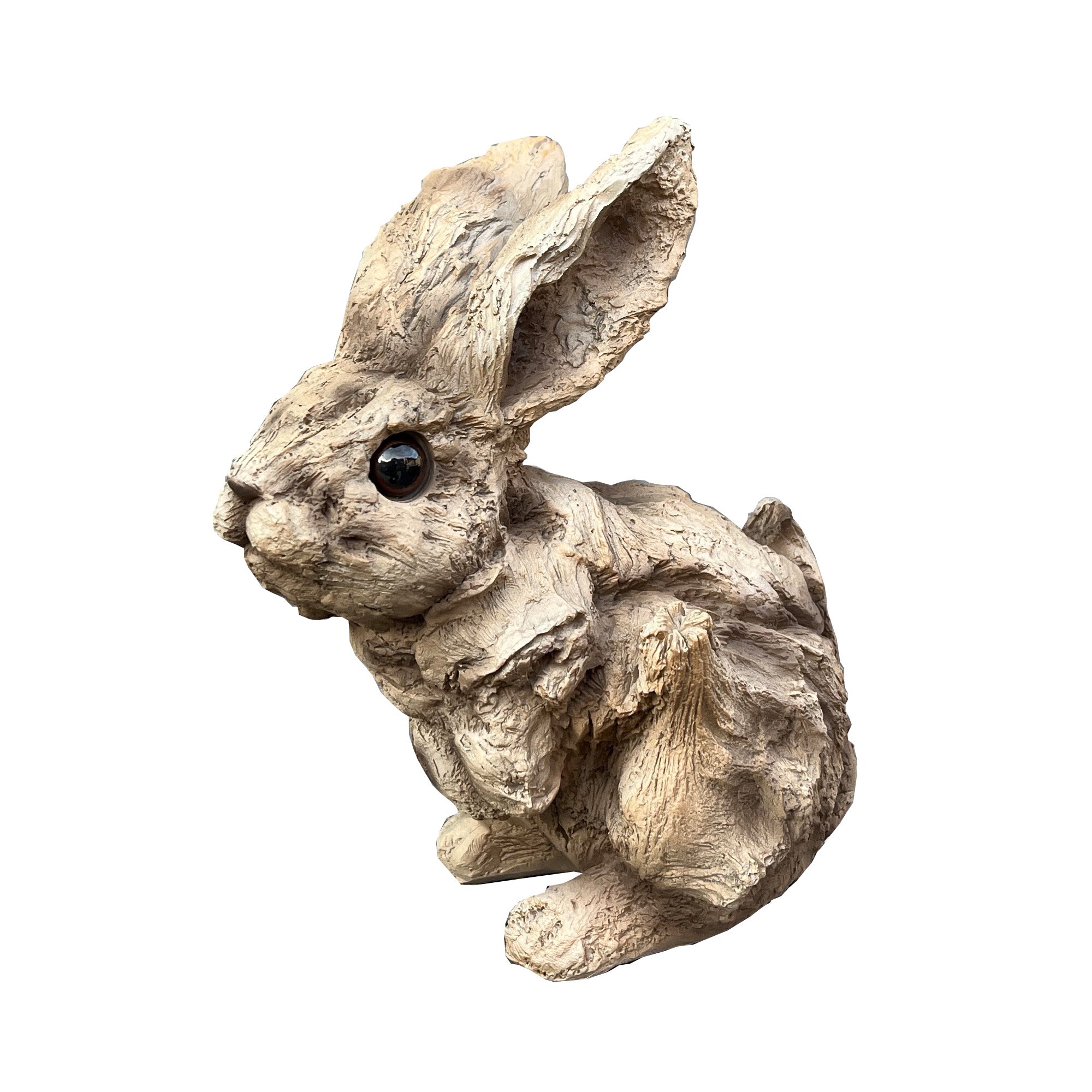 16cm Small Bunny Rabbit Garden Ornament - Resin