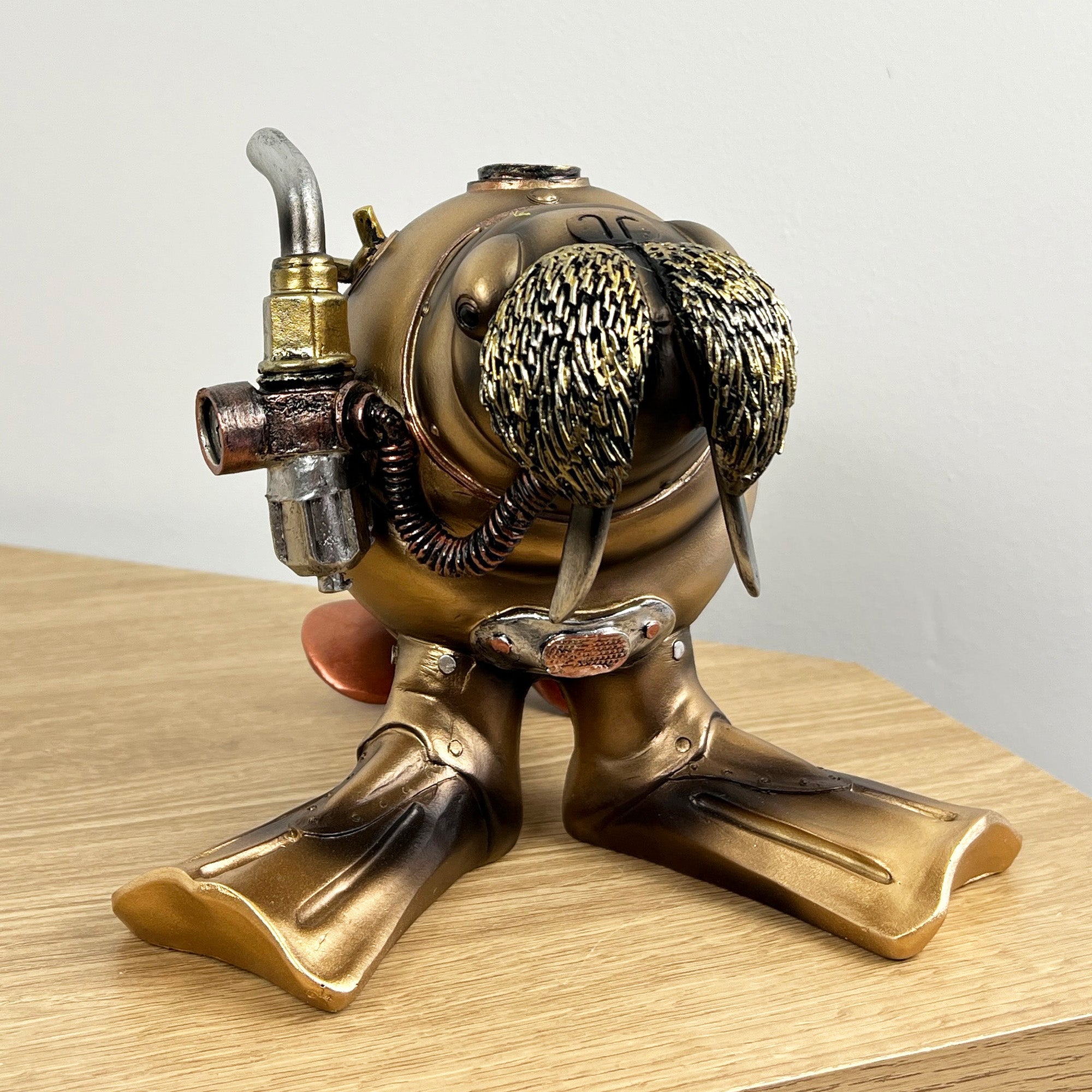 17cm Steampunk Walrus Ornament - Resin