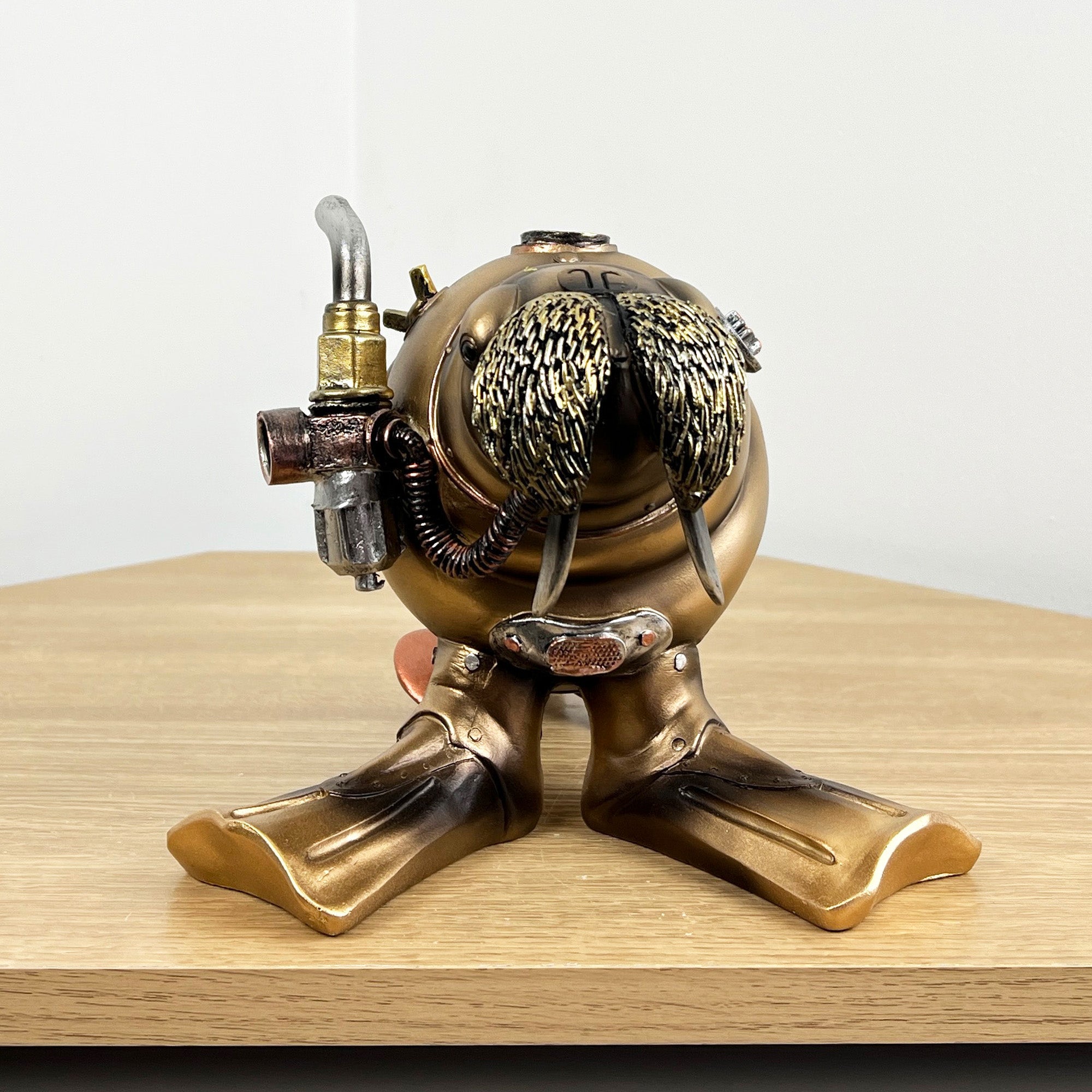 17cm Steampunk Walrus Ornament - Resin