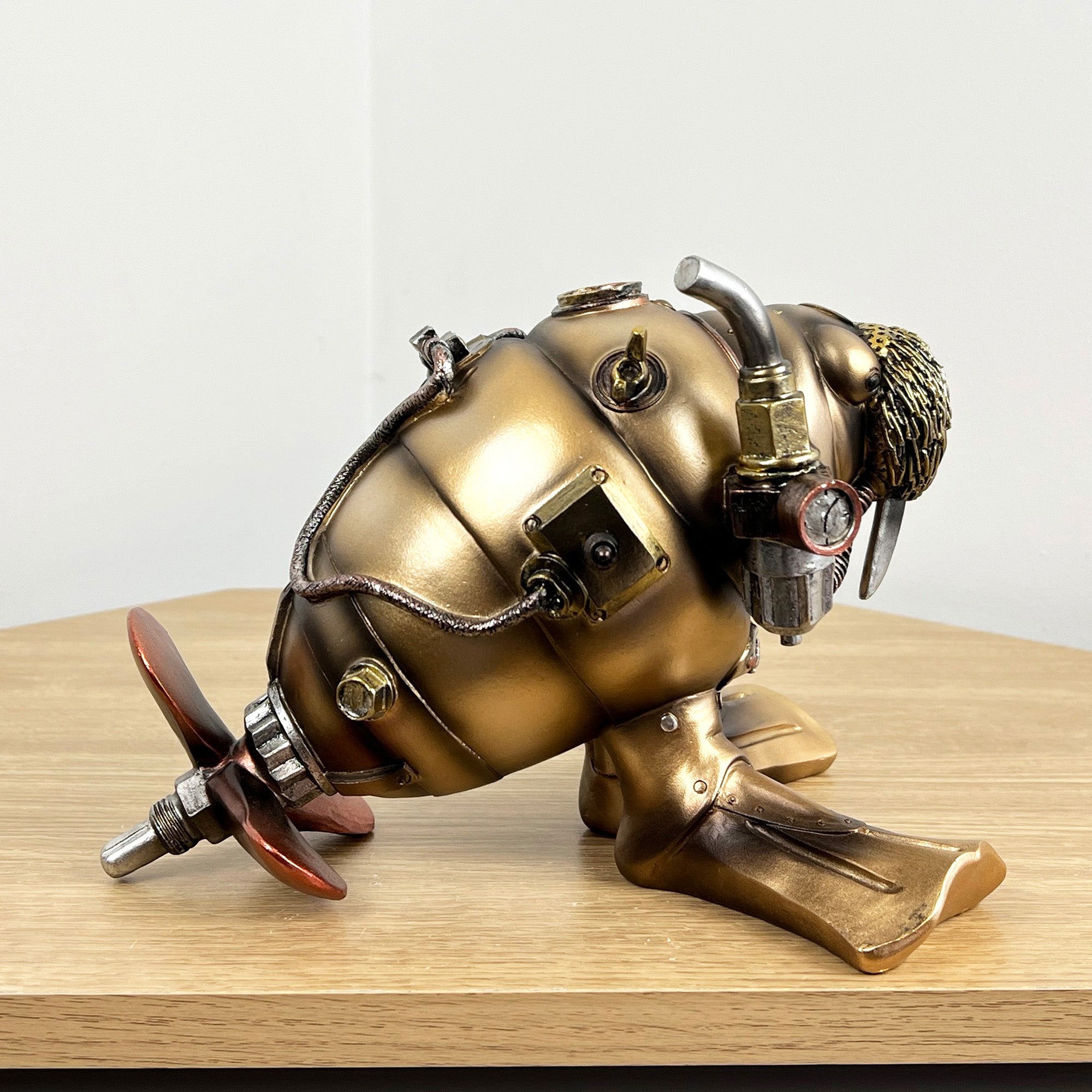 17cm Steampunk Walrus Ornament - Resin