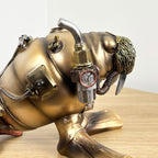 17cm Steampunk Walrus Ornament - Resin