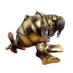 17cm Steampunk Walrus Ornament - Resin