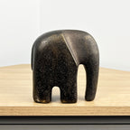 13.7cm Bronze Elephant Ornament – Resin