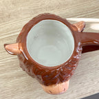 Novelty Highland Cow Shaped Mug – Ceramic