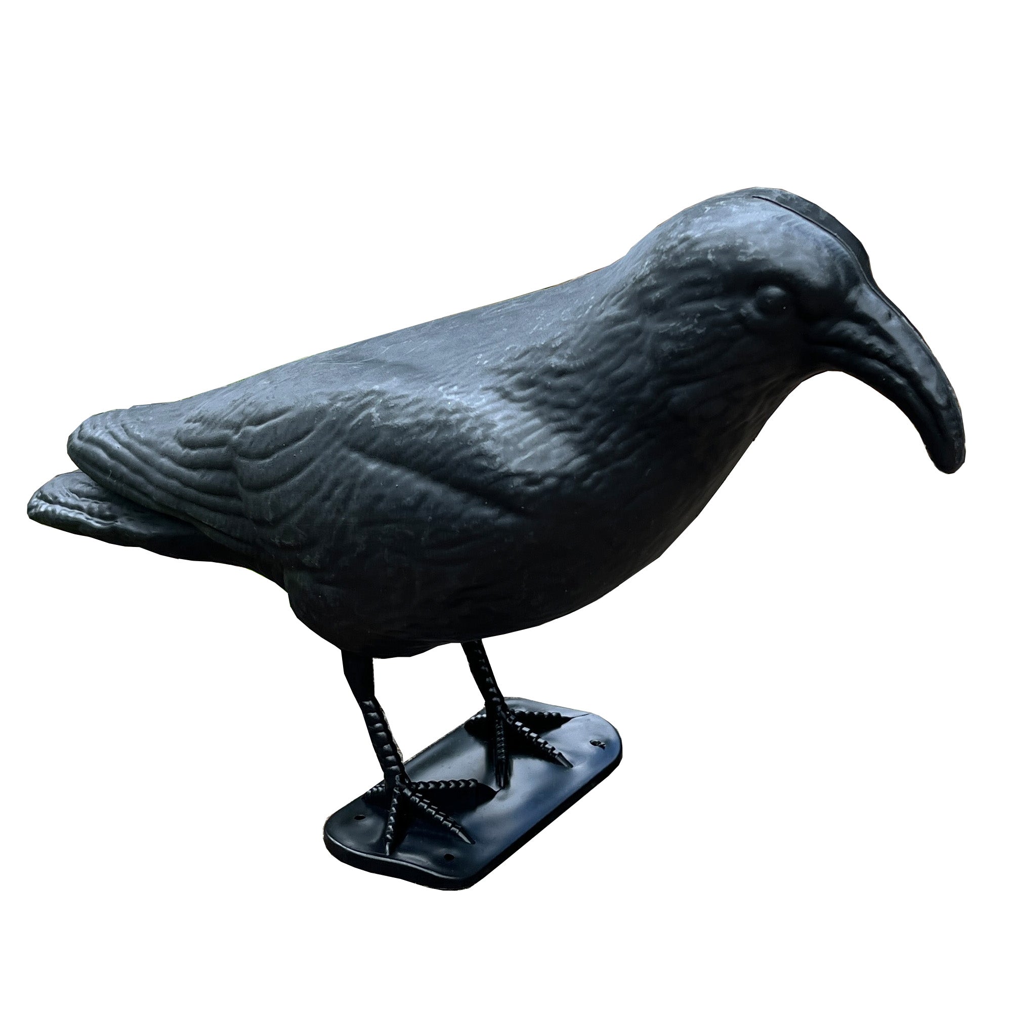 Black Plastic Pigeon Scarer Bird Garden Decoration