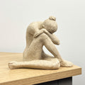 14.7cm Abstract Sitting Woman Ornament – Resin