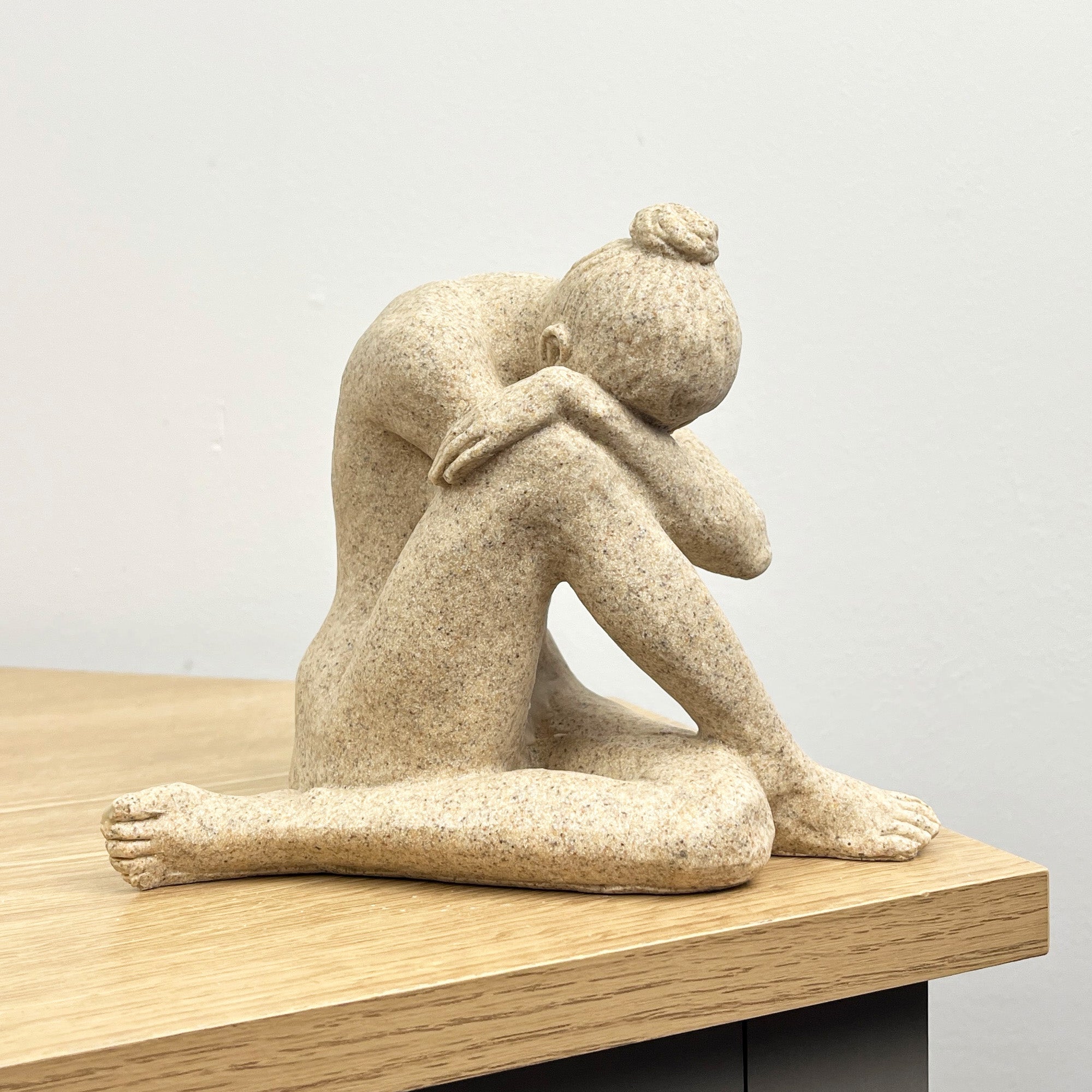14.7cm Abstract Sitting Woman Ornament – Resin
