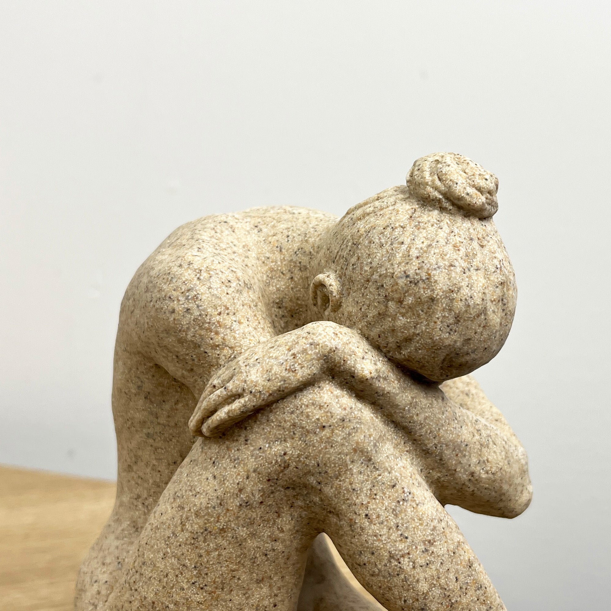 14.7cm Abstract Sitting Woman Ornament – Resin