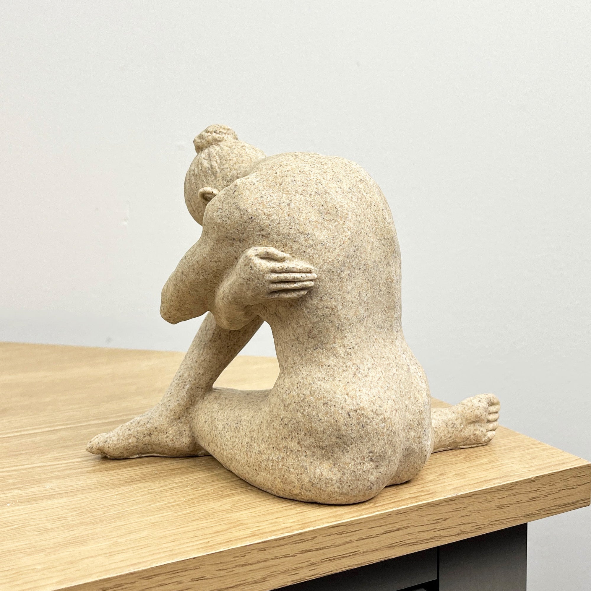 14.7cm Abstract Sitting Woman Ornament – Resin