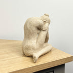 14.7cm Abstract Sitting Woman Ornament – Resin