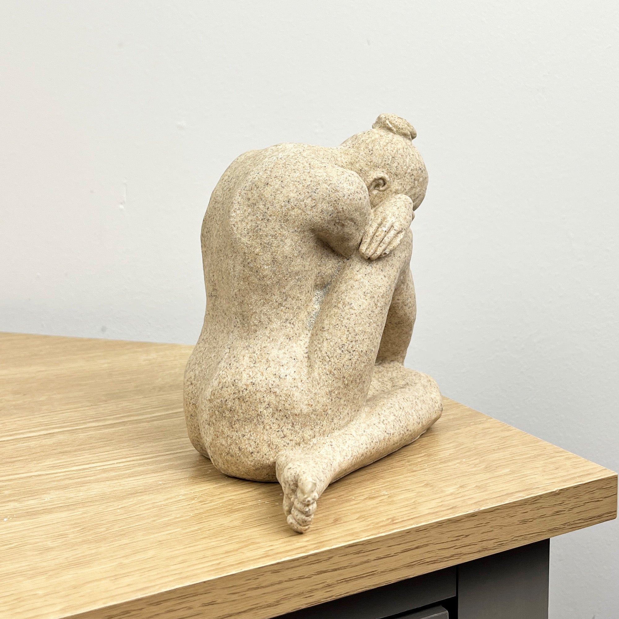 14.7cm Abstract Sitting Woman Ornament – Resin