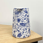 900ml Blue & White Floral Hare Serving Jug - Ceramic