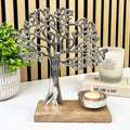 26.5cm Metal Tree of Life Candle Holder / Ornament