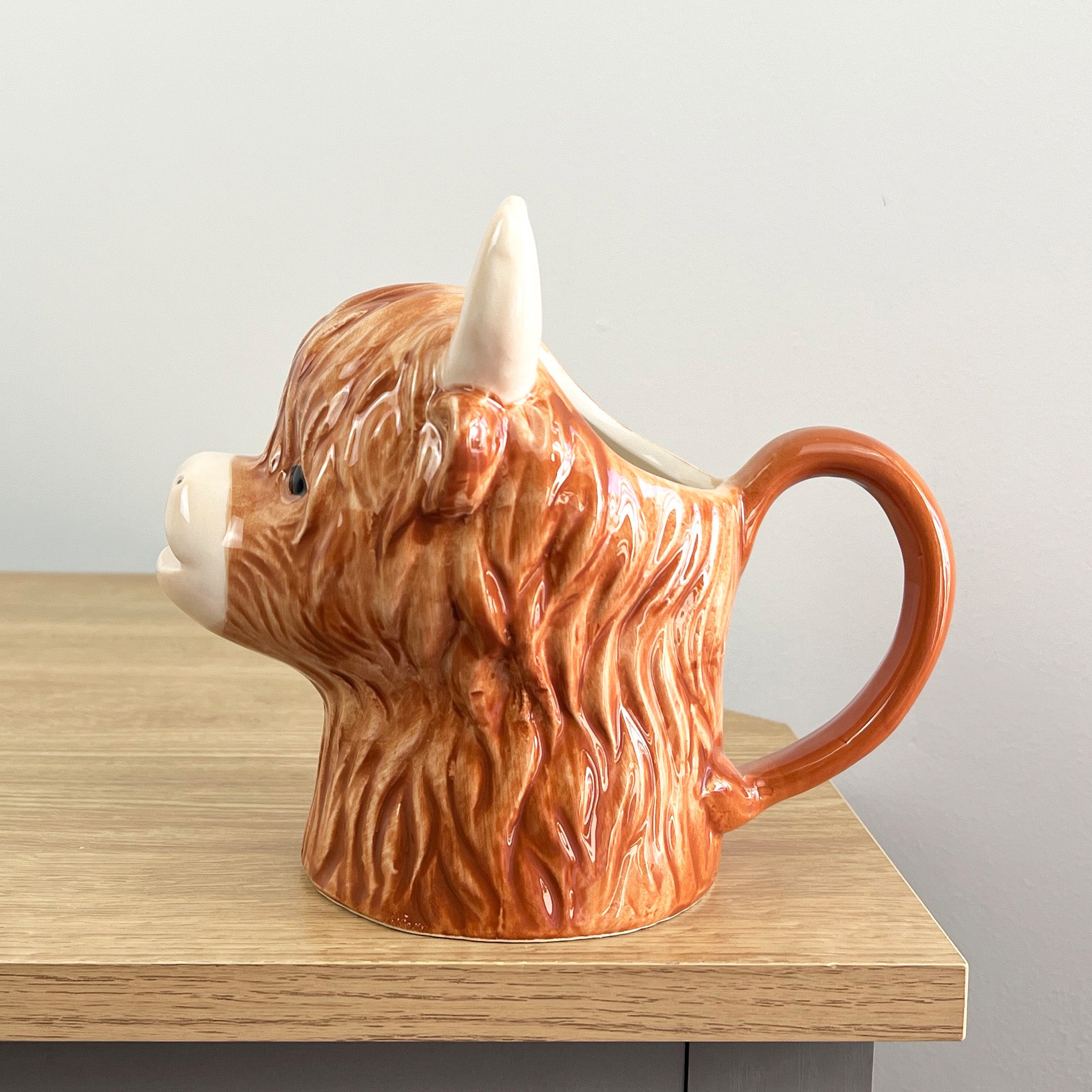 Highland Cow Serving Jug – Ceramic