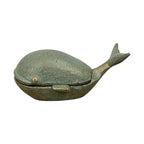 Cast Iron Whale Trinket Dish Ornament