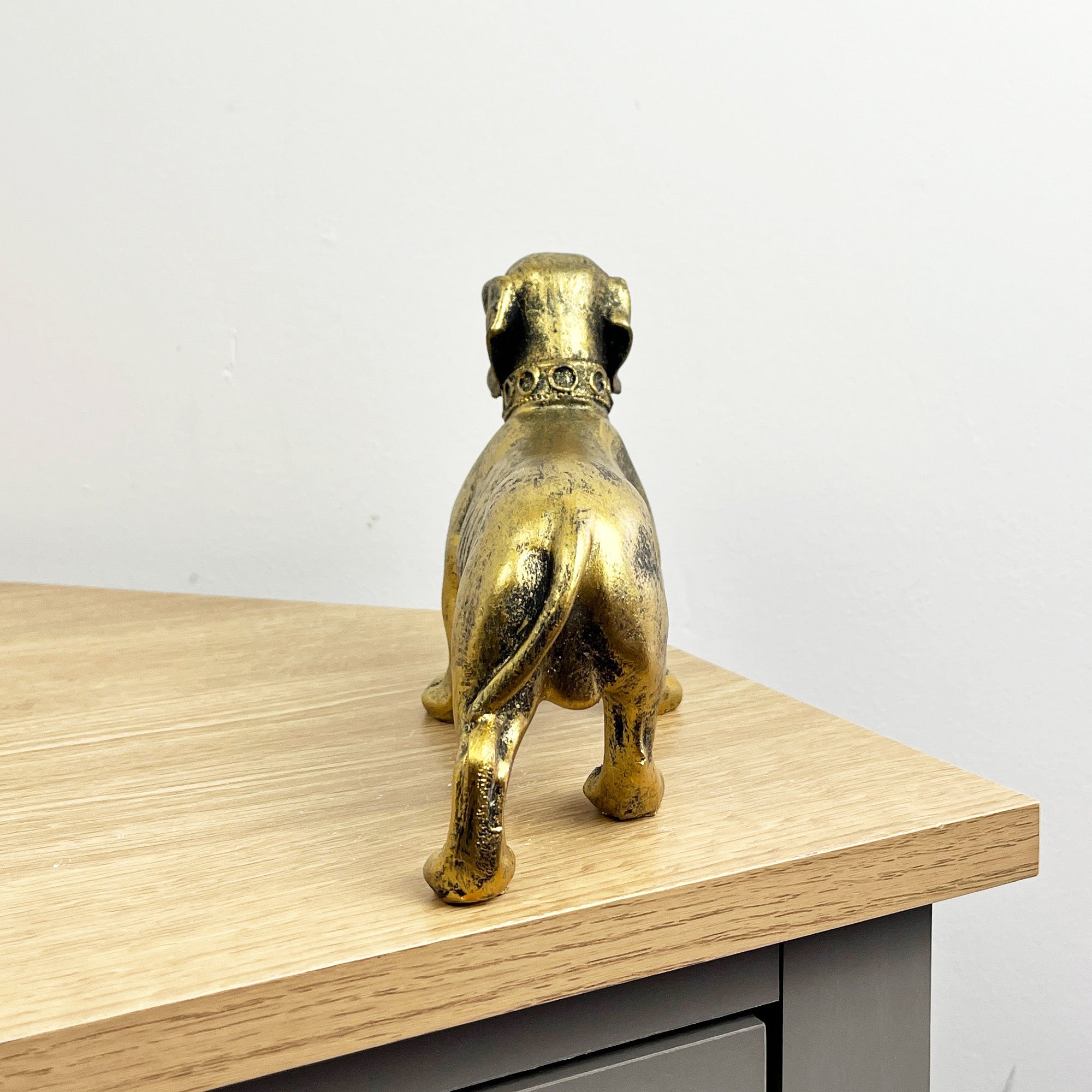 20.5cm Gold Dachshund Ornament – Resin