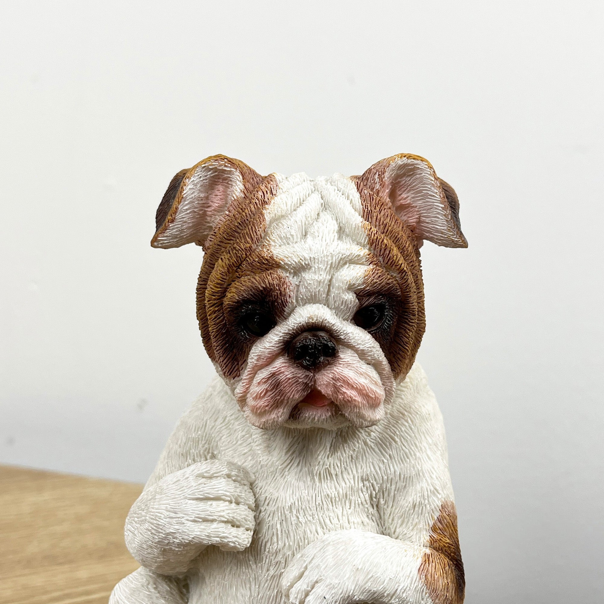 Set of 3 Who Did It British Bulldog Ornaments – Resin